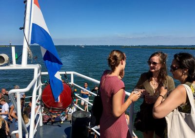 Bovendek boot Stortemelk Amsterdam