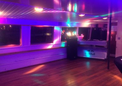 Danslocatie bedrijfsfeest bovensalon boot Stortemelk