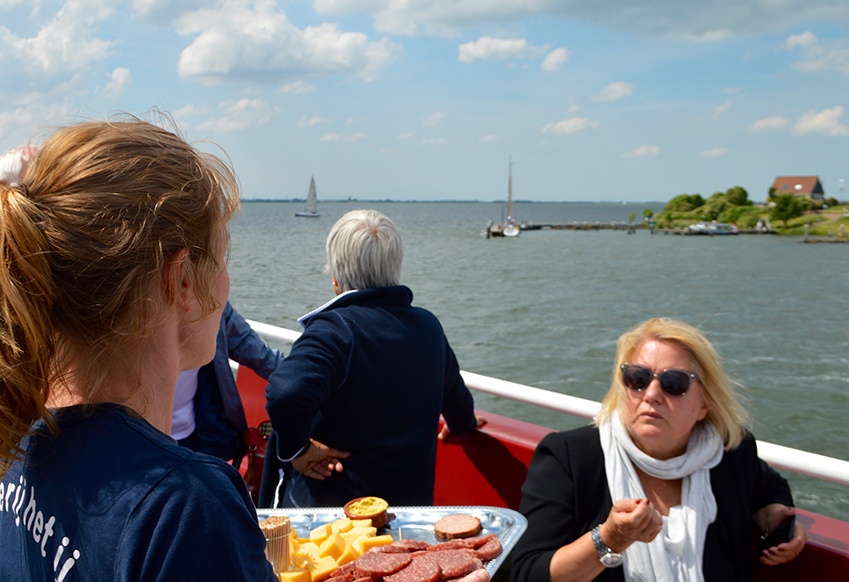 groepsuitje boot amsterdam pampus