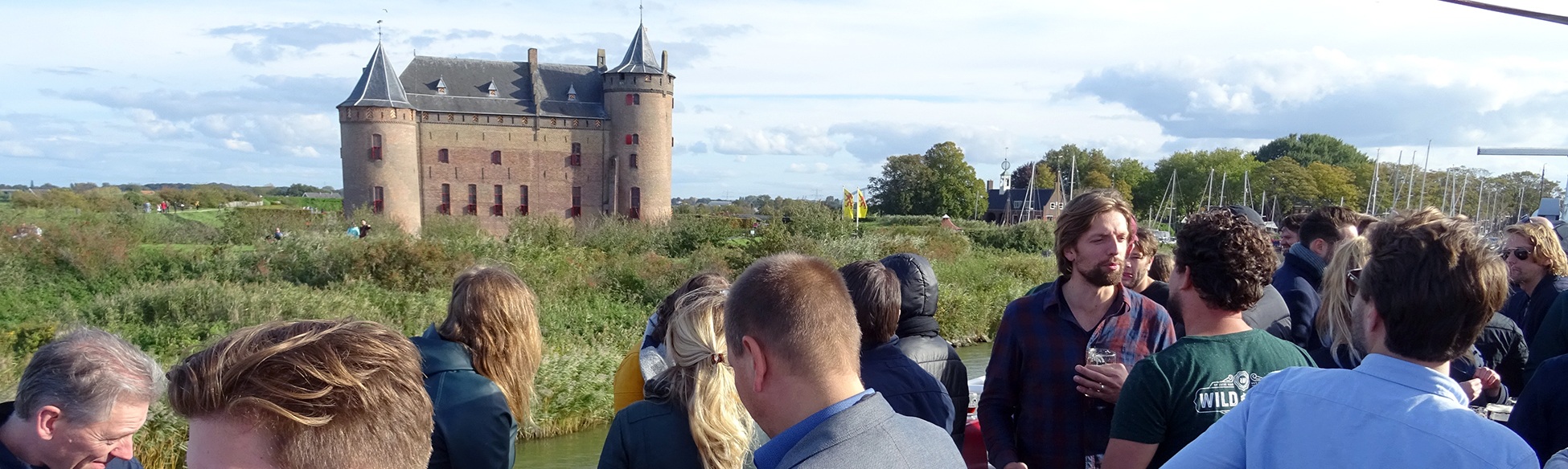 groepsuitjes boot amsterdam muiderslot