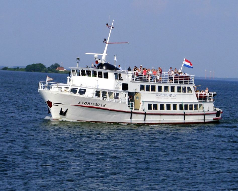 Schip Stortemelk van Rederij het IJ Amsterdam Zaandam