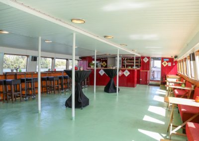 benedensalon schip Stortemelk